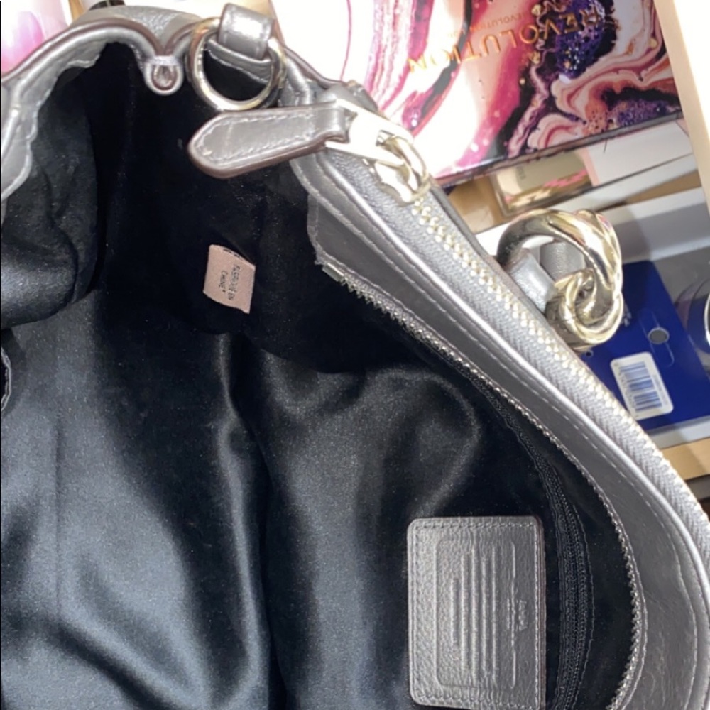 Coach Purse -Gray - image 4